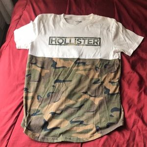 New Hollister Camo Tee